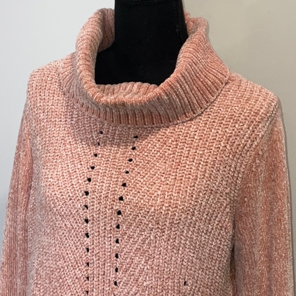 Liz Claiborne Chenille Sweater, EUC - Picture 2 of 7